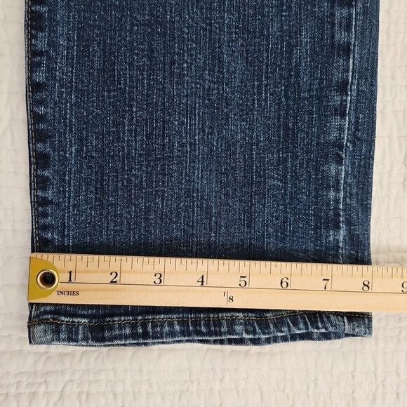 Lee Jeans Men's 42x30 Extreme Motion Tapered Leg Medium Wash Straight Fit EUC - Picture 8 of 16